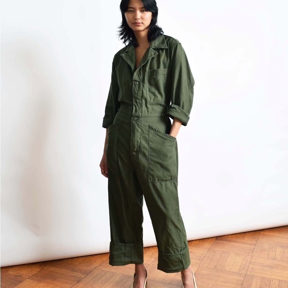 Vintage Flight Suit/ Boiler Jumpsuit